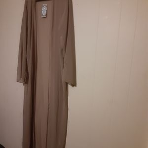 Boohoo chiffon maxi duster